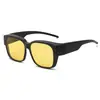 Set de Lentes para Miopía, Lentes de Sol para Hombre, Lentes de Sol Polarizados Clip-On de Moda para Hombre, Conductores Mujeres, Conducción y Pesca, Protección UV