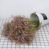 Venta de fábrica simulación caucho blando gipsófila flor artificial individual plástico nomeolvides pantalla del hogar simulación gipsófila