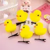 Pinza para el cabello de pato amarillo, accesorio para la cabeza para exteriores para niños, joyería linda, viaje, puesto de venta caliente, transfronterizo, pinza para el cabello de patito