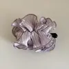 Pinza de Plátano con Volantes de Perlas Estilo Ballet Pinza Vertical Grande de Satén Accesorio para el Cabello Coreano Elegante de Gama Alta Modelo Nuevo 2026