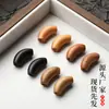 Fábrica de Peças Esculpidas para Cachimbo Curvo de Sândalo Venda Direta Acessórios para Joias DIY Pulseiras Meias Pulseiras Brincos Culturais Produtos Semi-Acabados Acessórios Atacado