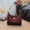 Bolso de Hombro Acolchado con Cadena Mate de Color Contrastante 2025 Nuevo Estilo Simple de Viaje Moda Europea y Americana Bolso Cruzado de Axila Bolso de Mujer