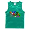 Chaleco de verano para niños 2023, estilo coreano, algodón casual, camiseta básica absorbente de sudor, ropa exterior deportiva de azúcar, camiseta sin mangas para niños