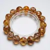 Pulsera de Cristal de Jade Ojo de Tigre Natural Hecha a Mano para Mujeres, Nuevo Estilo Versátil, Efecto Iluminador, Venta al por Mayor