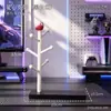 Estante de almacenamiento en forma de corazón y árbol, soporte para control de videojuegos, soporte de exhibición para control de PS5, decoración de escritorio para sala de juegos, soporte para control