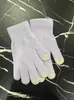 Guantes Adultos de Terciopelo de Cristal, Guantes Resistentes al Viento y Cálidos para Ciclismo al Aire Libre con Pantalla Táctil, Guantes de Cinco Dedos de Color Puro para Otoño e Invierno