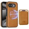 Adecuado para Funda Magnética de Cuero para Teléfono Google 10Proxl, Portatarjetas, Funda Protectora Anticaída Pixel9 Pro 10A