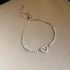Pulseira Geométrica de Moda Oval com Diamantes para Mulheres Pulseira de Temperamento Retrô Francês Luxo Leve Pulseira de Temperamento de Alta Qualidade Atacado