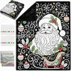 Manta para colorear DIY más vendida transfronteriza, perfecta para el uso diario y la decoración del hogar