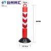 Columna de advertencia abatible removible columna elástica de PE columna de desviación de advertencia vial columna reflectante fija columna anticolisión