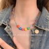 Mayday 5525 Colar de Miçangas Temático Colar de Apoio ao Show Pulseira de Miçangas Colorida Colar Periférico de Estrela
