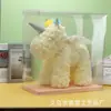 Estilo Boda Flor Eterna Unicornio Navidad Día de San Valentín Regalo Suministros para Floristería Oso Rosa de Espuma de Poliestireno