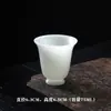 Porcelana de Jade Gelo de Alta Qualidade Xícara Mestra Cerâmica Criativa Conjunto de Chá Kung Fu Xícara de Chá Xícara Pessoal Lembrança de Negócios Presente