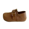 Plataforma de Venta Caliente Zapatos Birkenstock Mujer 2026 Nuevo Estilo Otoño Con Faldas Tacón Oculto Zapatos de Vestir Mocasines para Estudiantes