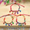 Estilo étnico pequeño zongzi tejido a mano pulsera de cuerda para la mano joyería al por mayor Festival del Bote del Dragón pulsera de cuerda de cinco colores puesto de tienda de 2 yuanes