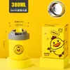 Venta Directa de Fábrica Taza de Agua Linda de Conejo Alta Apariencia Café Instantáneo Revestimiento Interior de Acero Inoxidable 304 Taza de Café Portátil Regalo