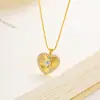 Colar de Coração Escovado em Prata Esterlina 925 para Mulheres, Conjunto de Joias de Colar e Brincos com Pingente Coração Mini de Luxo Leve