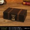 Caja de Almacenamiento de Madera Vintage Caja para Reloj y Correa Caja para Regalo Caja para Atrezo de Rodaje de Películas Caja Decorativa para Escaparate