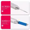 Pluma Profesional de Difuminado Pluma de Tatuaje Semipermanente Redonda 3 Redonda 5 Línea Pluma de Difuminado de Cejas Pluma de Bordado de Cejas de Algas Pluma de Tatuaje Hecha a Mano