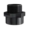 Conexões para Tubos de PVC Cinza Escuro Conexão em T de Plástico Conector de Quatro Vias Tubo de Abastecimento de Água Espessado Cotovelo Conexão Reta Válvula de Esfera Acessórios Conjunto Completo