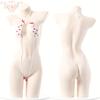 Traje de baño de fresa Sexy de tres puntos Ropa interior reveladora sexy Ropa interior sexy de tres puntos Mono Bikini Dropshipping