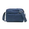 Nova Bolsa Transversal de Ombro de Quatro Camadas em Cor Pura como Presente para Atividades de Bem-Estar Social. Impressão de Logotipo Personalizado e Atacado Disponível
