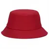 Sombrero de pescador de color gelatina coreana de primavera y otoño Personalizado Calle DIY sombrero de cuenca portátil sombrero de sol de moda venta al por mayor