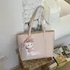 Bolsa de Mão Grande Capacidade para Deslocamento Transfronteiriço Nova Coleção Primavera 2026 Moda Coreana de Nicho Versátil Bolsa Tote de Ombro ou Sob o Braço