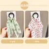 Gomas para el Cabello Infantiles con Cintas de Perlas, Diademas Trenzadas, Accesorios para el Cabello de Dibujos Animados para Niñas, Cuerdas para el Cabello, Anillos Florales para el Cabello de Niñas Pequeñas