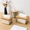 Caja de pañuelos de escritorio, dispensador de papel, caja de almacenamiento para uso doméstico en la sala de estar, el comedor o la mesa de centro, dispensador de papel multifuncional de lujo ligero, diseño creativo