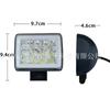 Luces LED auxiliares transfronterizas para automóviles, focos para camiones, luces para motocicletas y vehículos eléctricos, faros modificados, modelos de plástico.
