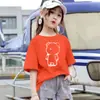 2003# camiseta infantil de algodão de manga curta verão nova grande estilo western infantil de algodão infantil confortável respirável camiseta moda