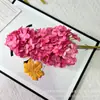 Flor Artificial al por Mayor Comercio Exterior Hortensia Pagoda Extra Grande de Cabeza Única Base para Decoración de Pared de Flores de Boda Adornos para Arreglos Florales Guía de Camino