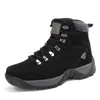 Botas Masculinas de Treinamento Selvagem ao Ar Livre Transfronteiriças Campo de Batalha Treinamento Cano Médio Alto Outono e Inverno Novas Botas de Montanhismo Tamanho Grande Sapatos de Caminhada