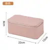 Caja de almacenamiento de joyería portátil de gran capacidad para collares, pulseras y accesorios; bolsa protectora de joyería exquisita de alta gama