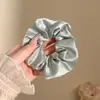 Elástico de Cetim Versátil Estilo Coreano para Mulheres, Elástico Oversized Estilo Preguiçoso Estilo Floresta Acessório de Cabelo