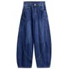 Jeans Usados Lavados de Rua Americana Homens Primavera e Outono Retos Soltos Europeu e Americano Estilo High Street Calças Longas
