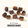 Jingde Joyería Madera de Ágaro Sándalo Viejo Cuentas Sueltas Cuentas Redondas Pulsera DIY Hecha a Mano Accesorios Cuentas de Madera Venta al por Mayor
