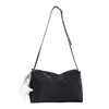 2026 Nueva Moda Casual Bolso de Nylon para Axila para Mujer, Estilo Minimalista Bolso Pequeño Cuadrado de Hombro Único, Bolso Cruzado, Bolso de Mano Tipo Almohada