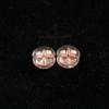 Tapón para los oídos con pegamento G18K, tapón para los oídos de plata, tapón para los oídos de plata, tapón para los oídos con pegamento para joyería de plata