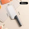 Cuchillo de Cocina Doméstico Acero Inoxidable Cuchillo para Rebanar Afilado y Ligero para Cortar Verduras y Carne Cuchillo Doméstico Cuchillo de Cocina Herramienta para Cortar Verduras
