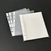 Álbum de Fotos A5 Portatarjetas Páginas Interiores de PP Bolsas para Documentos Bolsas con Tira Blanca Proveedores de Recargas de Datos Venta al por Mayor Personalizada