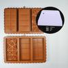 Venta al por mayor de fábrica Moldes de silicona para dulces de chocolate FCM transfronterizos en stock, 8/12/24 rejillas, moldes para pudín