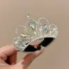 Acessório de Cabelo Estiloso de Alta Qualidade para Meninas, Coroa de Princesa, Franja e Presilhas Infantis, Pente com Coroa para Meninas