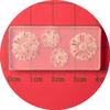 Accesorios para Arte de Uñas Molde de Silicona para Uñas DIY Hecho a Mano Popular Flor de Cinco Pétalos Flor Blanca Pequeña Rosa Crisantemo Ins Estilo Caliente