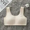 Ropa interior para niñas, diseñada para prevenir bultos embarazosos durante la pubertad, cómoda y transpirable, adecuada para niñas pequeñas y mayores, sujetador de algodón, estilo fino de verano