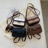 Bolsos de Mujer para Comercio Exterior Transfronterizo, Bolsos de Hombro Cruzado Retro de Color Contrastante para Mujer, Modernos y Versátiles, Bolsos Cuadrados Pequeños de Nicho de Alta Calidad