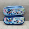 Comercio Exterior Punto de Cruz Doble Capa Estuche para Lápices Star Baby Stitch Estuche para Lápices Estudiante Bolsa de Almacenamiento de Papelería Regalo