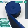 Faixa Elástica Customizada de Malha Crochê Oeko-Tex com Bloqueio de Cores Listrado, Punhos Coloridos, Cós e Elástico de Alta Elasticidade