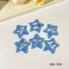 Pinzas para el pelo de niños que no dañan el pelo, lindas pinzas BB de estrella de cinco puntas para niñas, pasadores para flequillos y patillas, accesorios para el pelo de bebé
